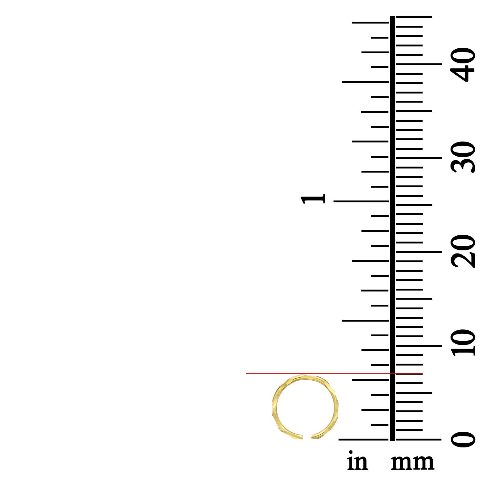 פירסינג לאוזן / לאף מזהב לבן 14 קראט - חישוק קטן פירסינג לאוזן / לאף מזהב לבן 14 קראט - חישוק קטן