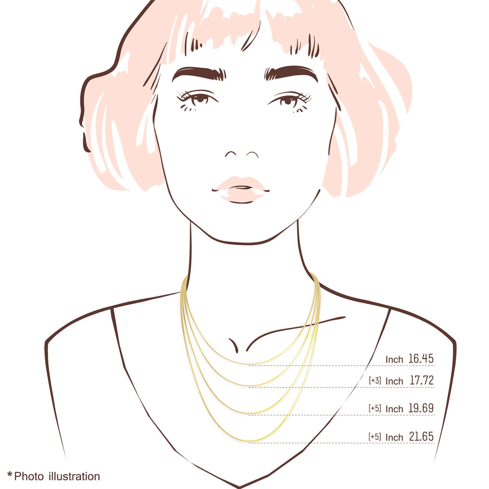 שרשרת רולו זהב צהוב 14 קראט, 2.2 מ"מ עובי שרשרת רולו זהב צהוב 14 קראט, 2.2 מ"מ עובי