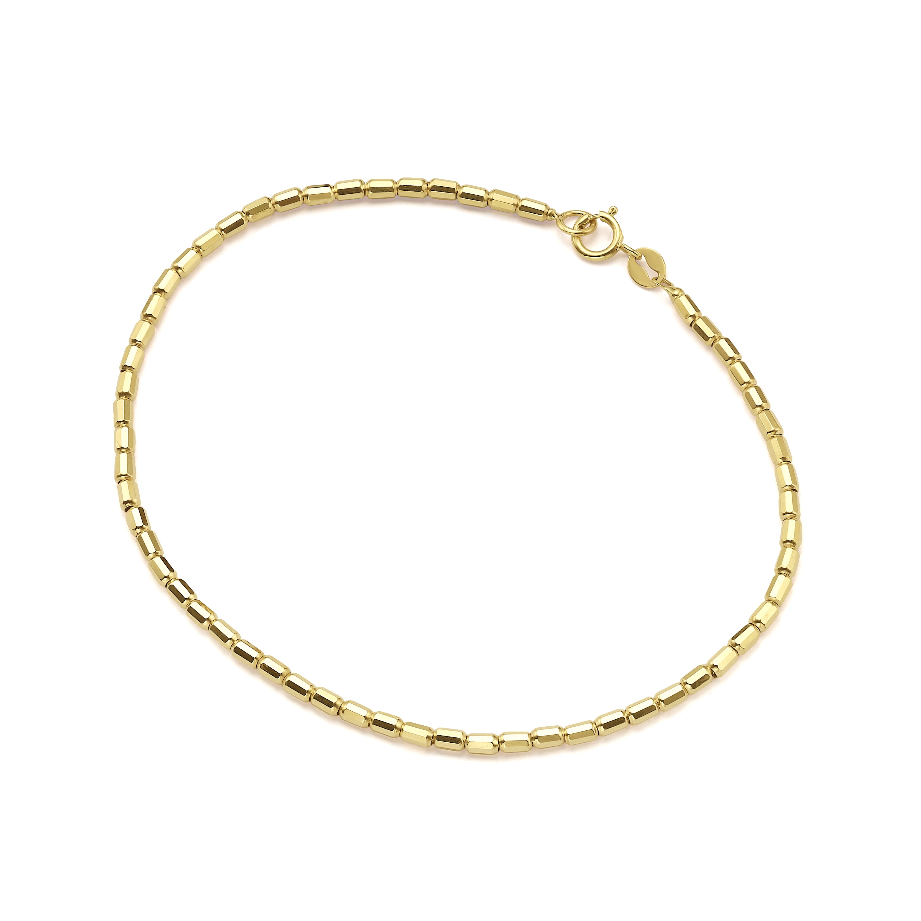 צמיד לאישה מזהב צהוב 14 קראט - נחלים צמיד לאישה מזהב צהוב 14 קראט - נחלים