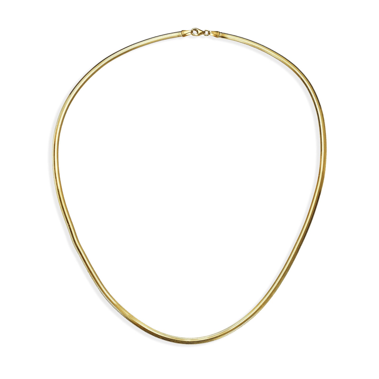 שרשרת לאישה מזהב צהוב 14 קראט - נחש הקסמים 50 ס"מ שרשרת לאישה מזהב צהוב 14 קראט - נחש הקסמים 50 ס"מ