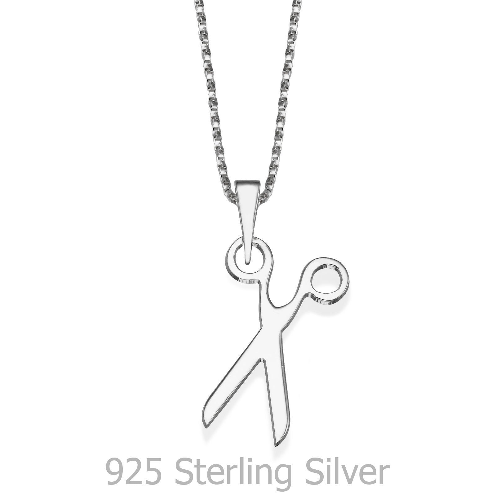 תליון ושרשרת מכסף אמיתי 925  - מספרי הזהב תליון ושרשרת מכסף אמיתי 925  - מספרי הזהב