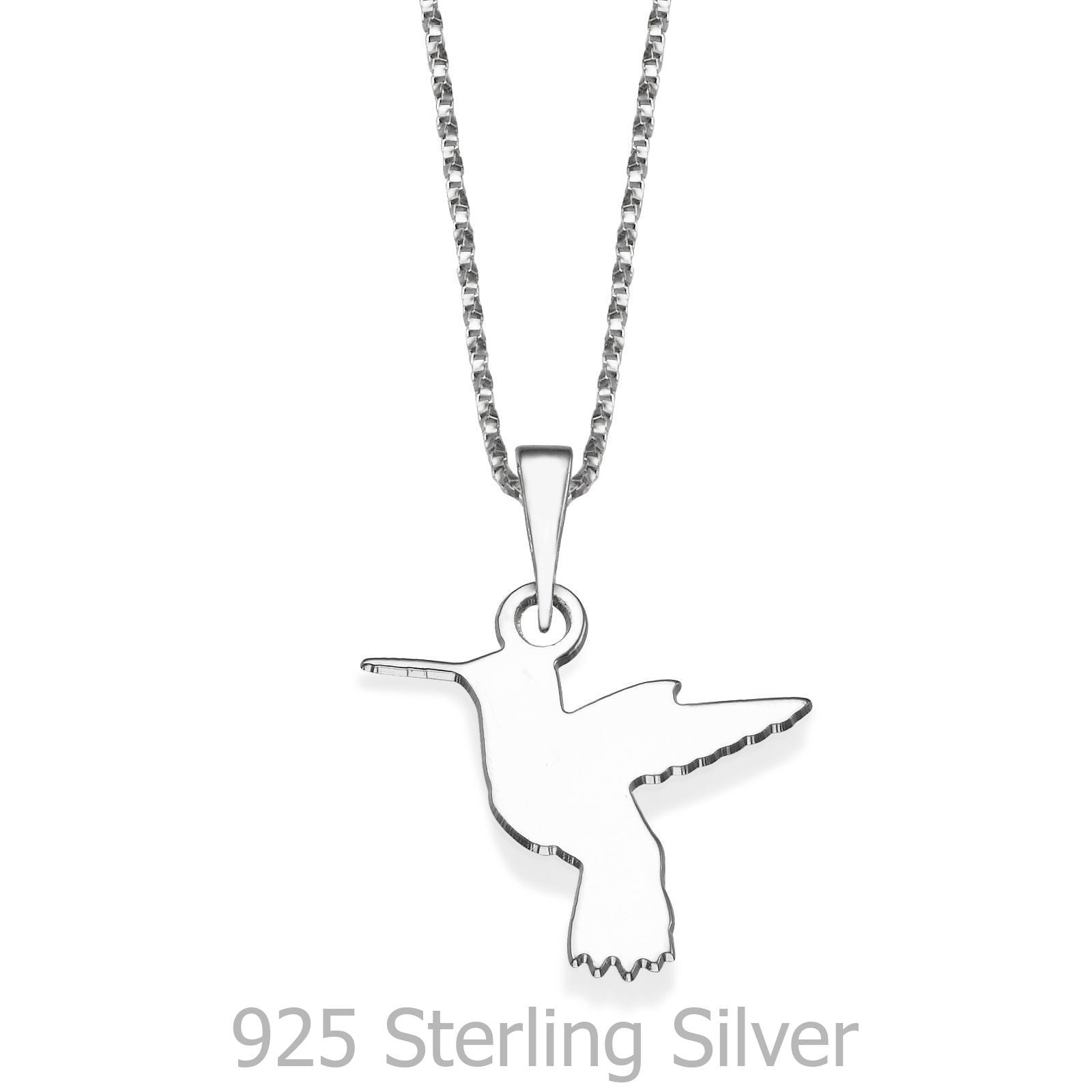 תליון ושרשרת מכסף אמיתי 925 - יונק דבש תליון ושרשרת מכסף אמיתי 925 - יונק דבש