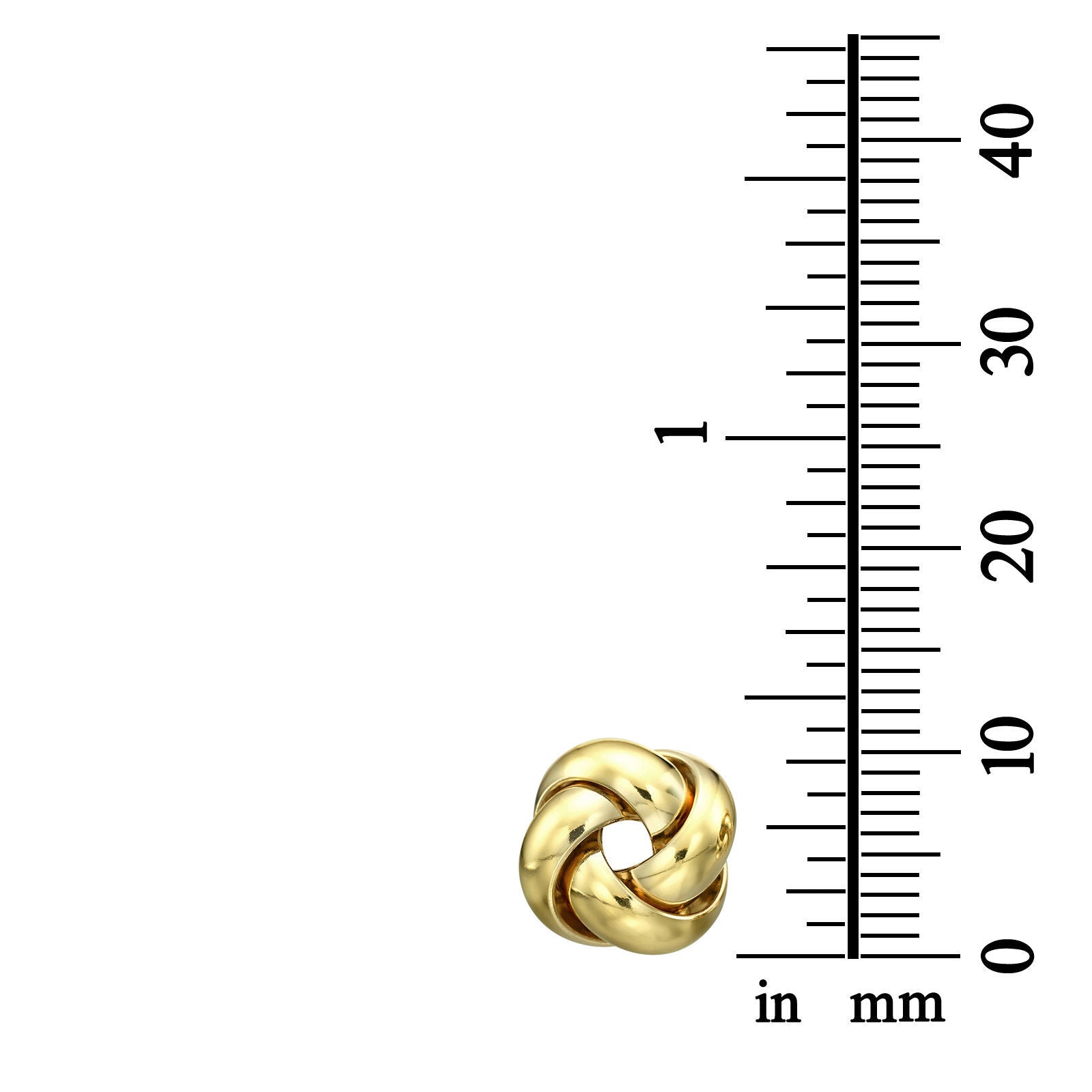 עגילים צמודים מזהב צהוב 14 קראט - טווס הזהב עגילים צמודים מזהב צהוב 14 קראט - טווס הזהב