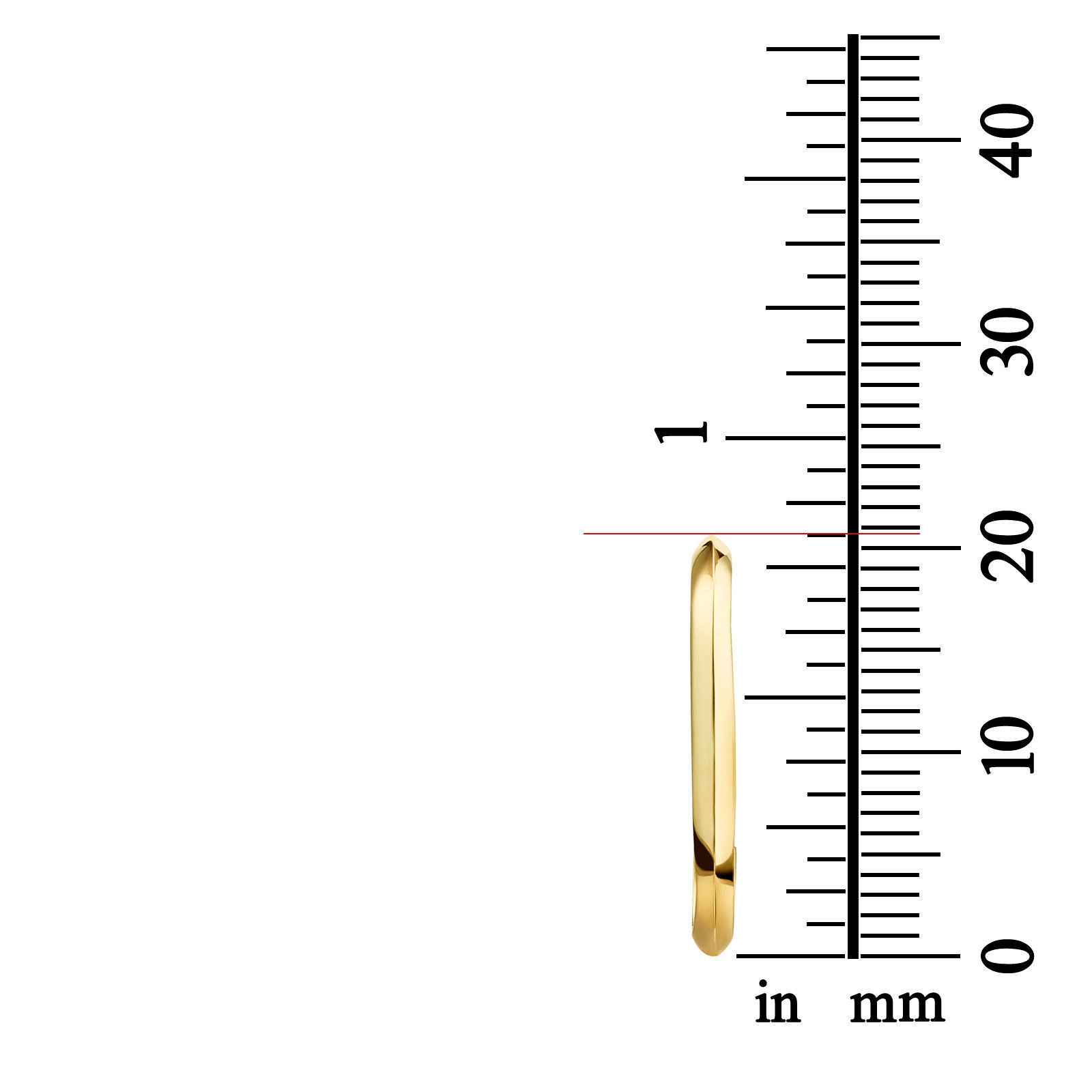 עגילים חובקים מזהב לבן 14 קראט - טוויסט עגילים חובקים מזהב לבן 14 קראט - טוויסט