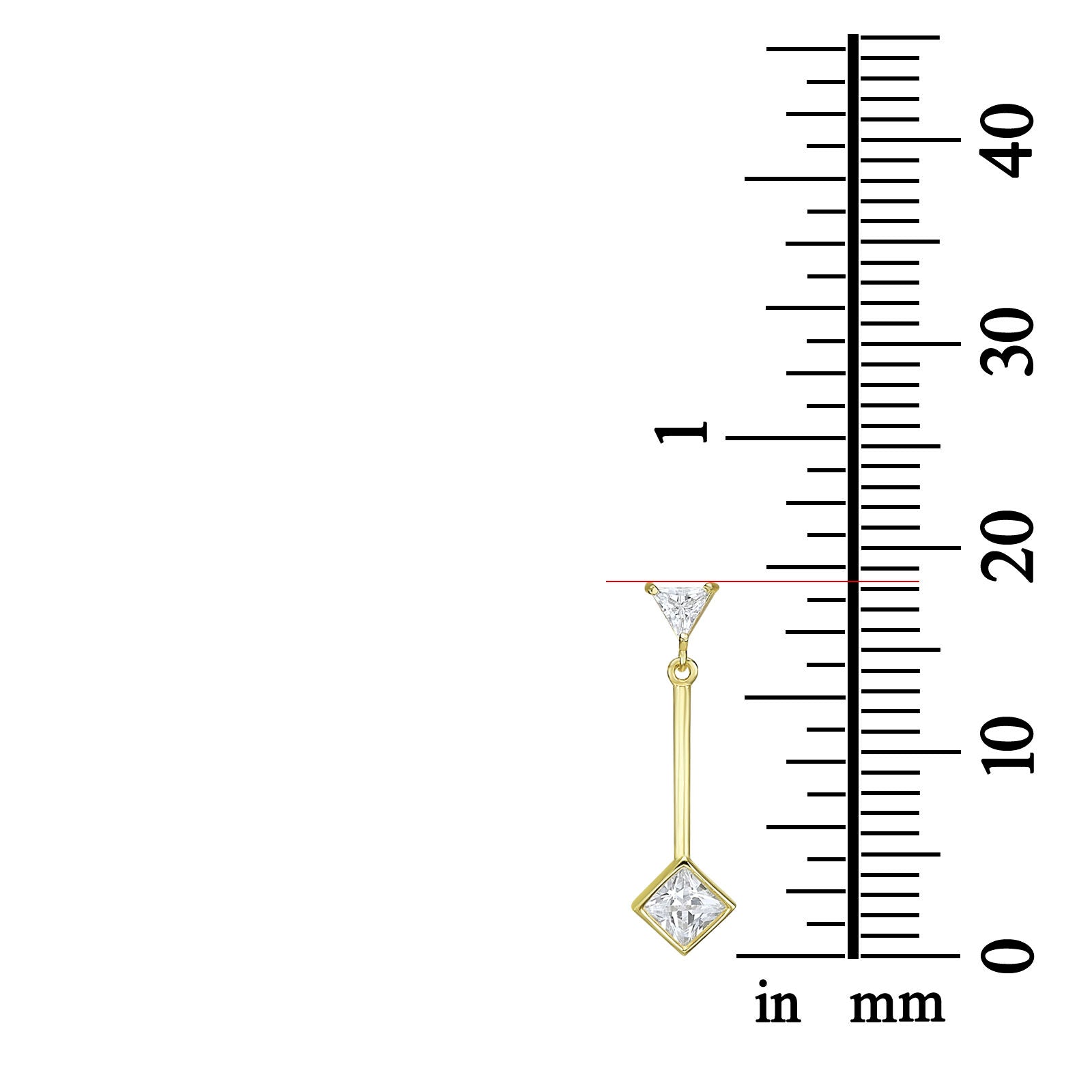 עגילים תלויים מזהב צהוב 14 קראט - טיפות השמש עגילים תלויים מזהב צהוב 14 קראט - טיפות השמש