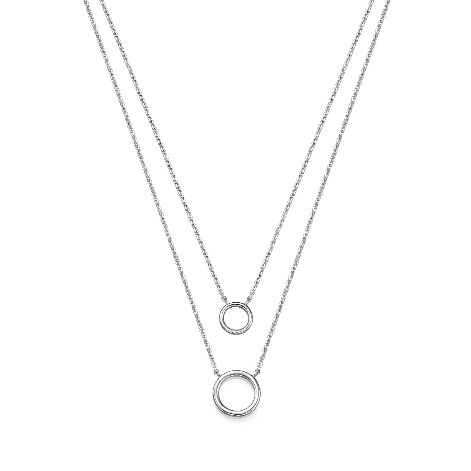 שרשרת ותליון מזהב לבן 14 קראט - ליבי שרשרת ותליון מזהב לבן 14 קראט - ליבי