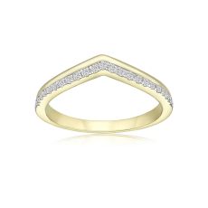 טבעת יהלומים מזהב צהוב 14 קראט - ריילי