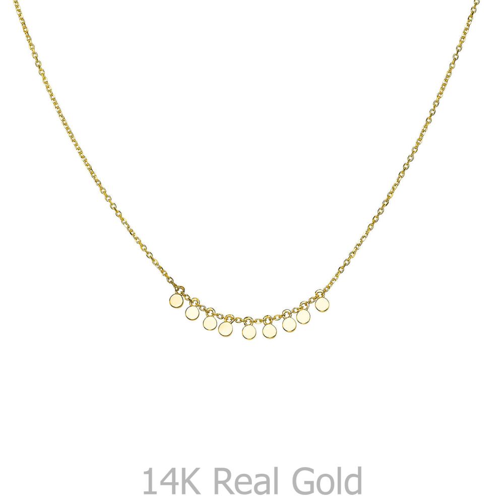 תליוני זהב | תליון ושרשרת מזהב צהוב 14 קראט - מדליוני הזהב