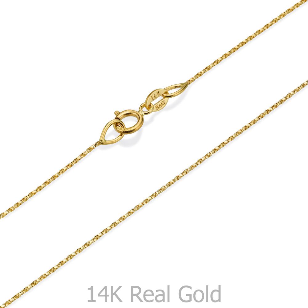 תליוני זהב | תליון ושרשרת לנשים מזהב צהוב 14 קראט - מיילין